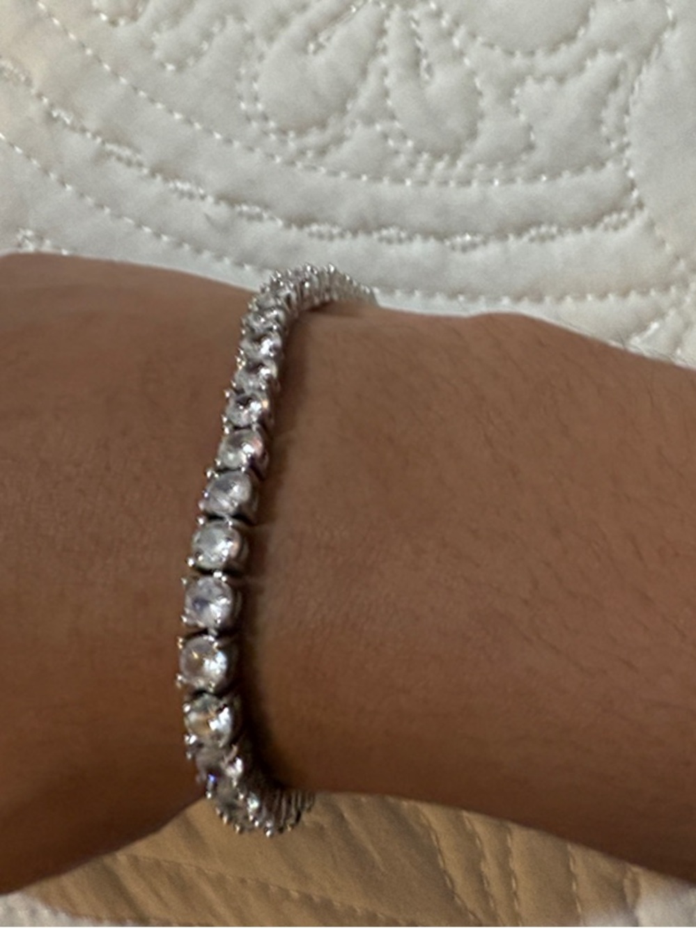 Pandora Diamond Silver Bracelet
